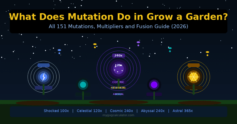 What Does Mutation Do in Grow a Garden? Full Guide