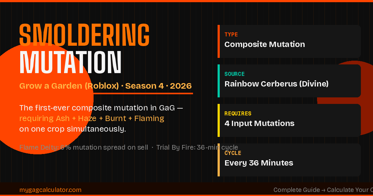 smoldering mutation grow a garden