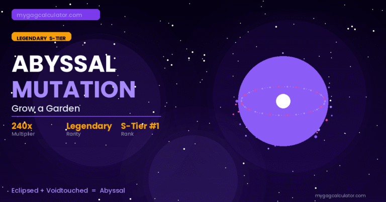Grow a Garden Abyssal Mutation (Roblox): Multiplier, Get & Stacking Guide