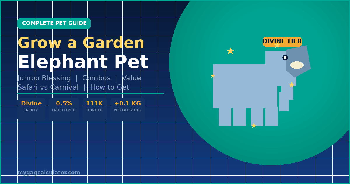grow a garden elephant