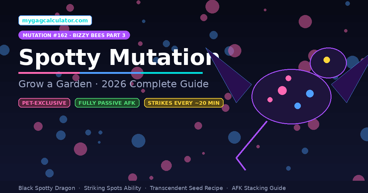 Grow a Garden Spotty Mutation