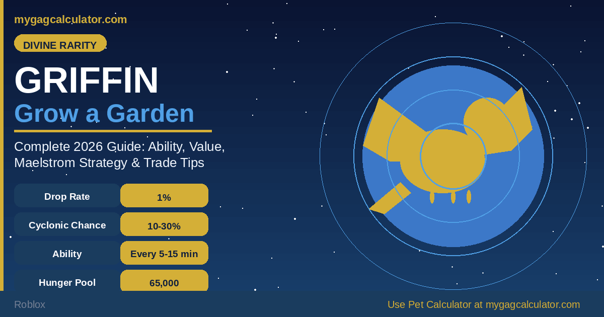 Griffin pet in Grow a Garden